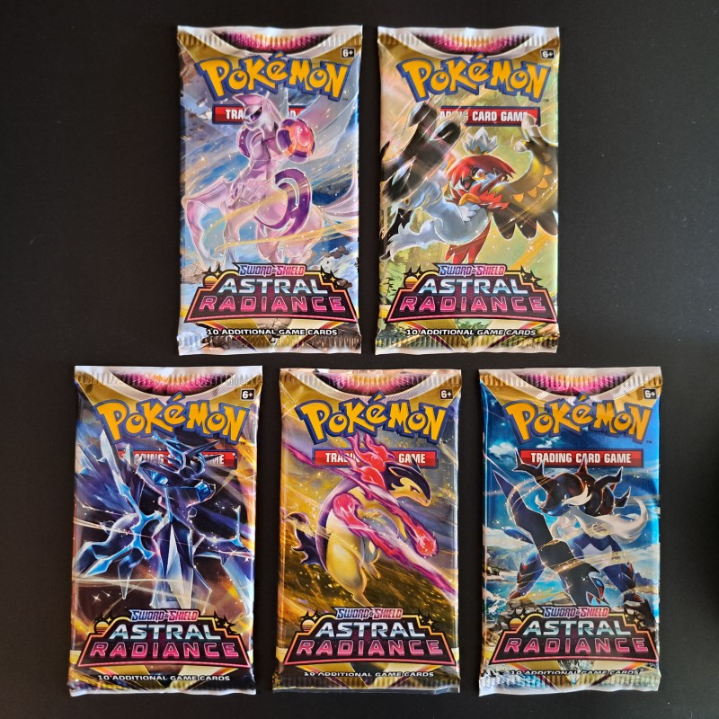 Astral Radiance Booster Pack - Artwork Set